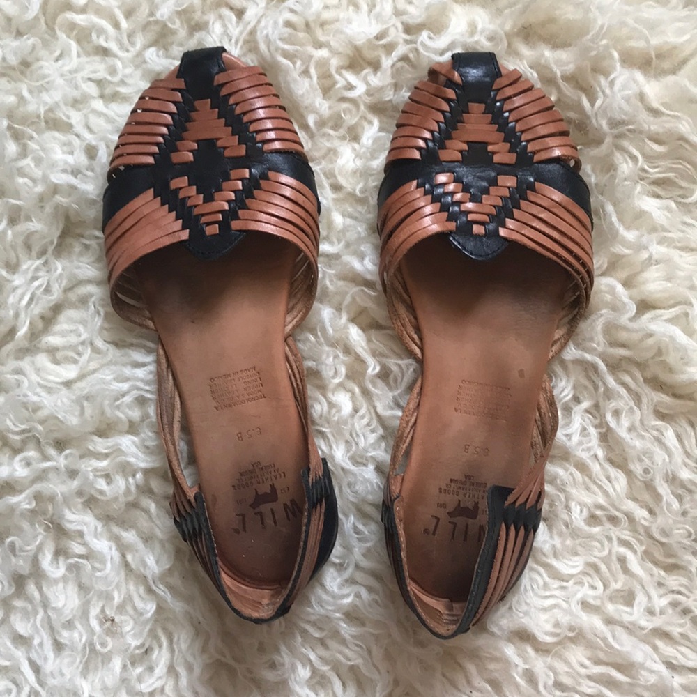 Will genuine leather huaraches